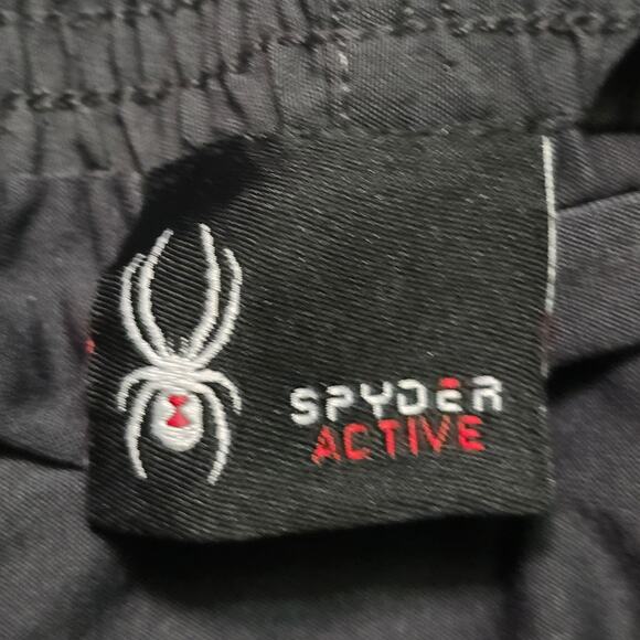 Spyder Men’s Gray ProW B Lined Activewear Running Shorts XL - Picture 3 of 6